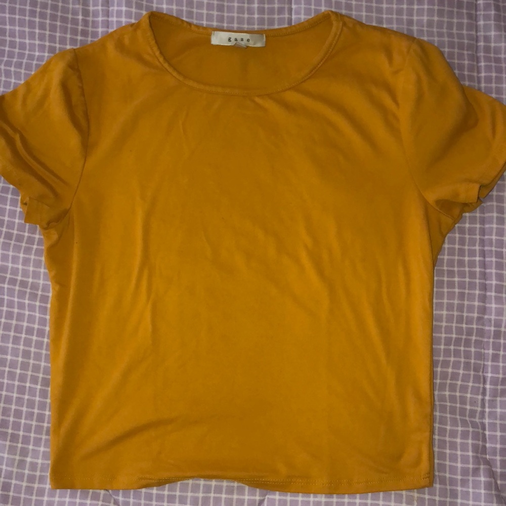 Mustard Yellow Tee